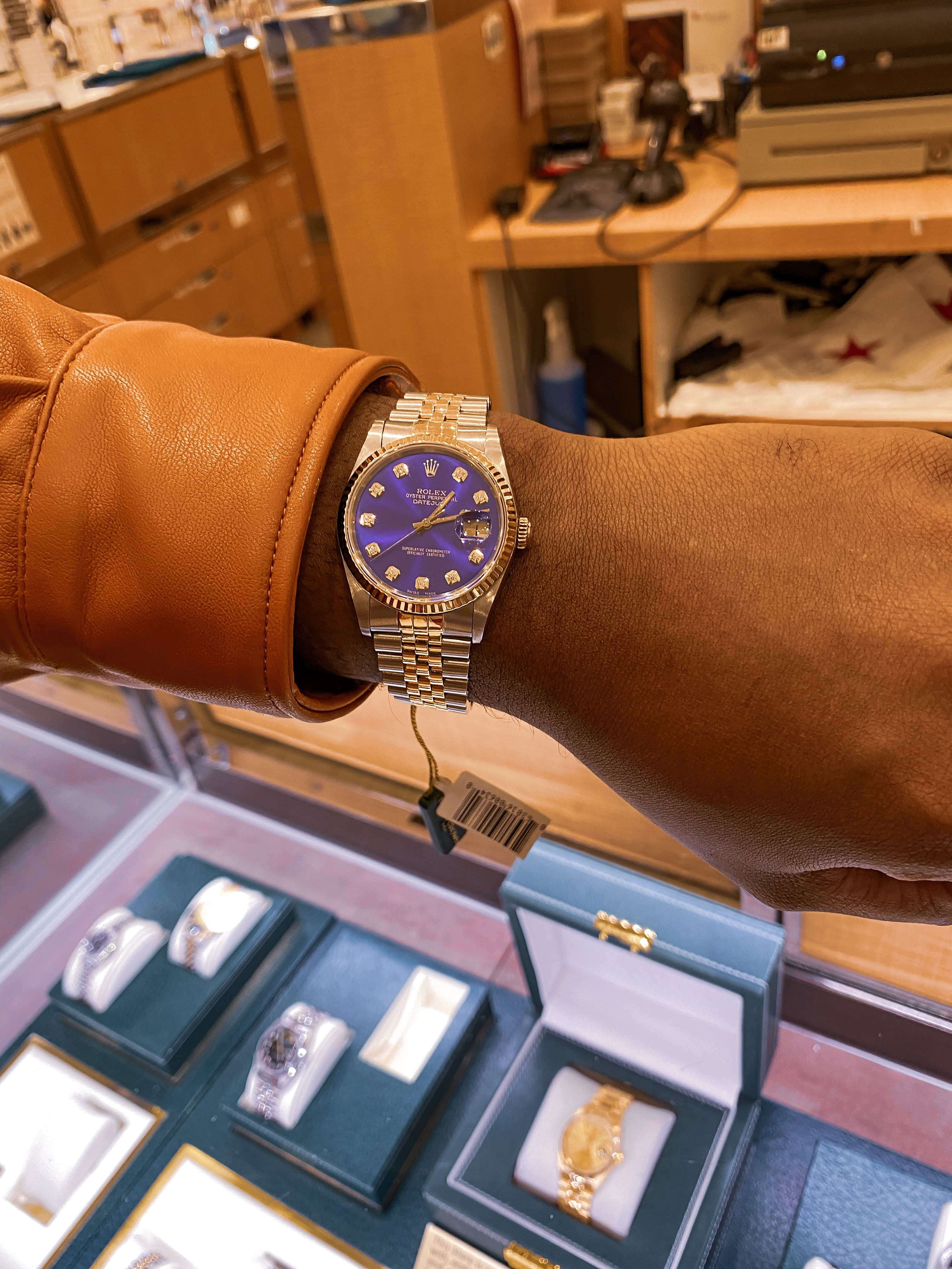 Rolex at macy's hot sale